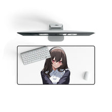 Load image into Gallery viewer, Anime Girl Mouse Pad (Desk Mat) On Desk
