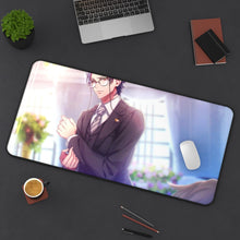 Load image into Gallery viewer, Hypnosis Mic Mouse Pad (Desk Mat) On Desk

