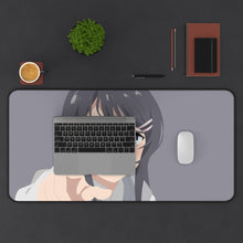 Load image into Gallery viewer, Rascal Does Not Dream Of Bunny Girl Senpai Mouse Pad (Desk Mat) With Laptop
