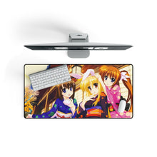 Load image into Gallery viewer, Magical Girl Lyrical Nanoha Mouse Pad (Desk Mat) On Desk
