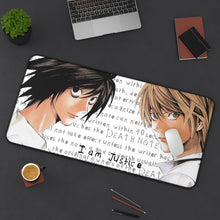 Load image into Gallery viewer, Anime Death Note Mouse Pad (Desk Mat) On Desk
