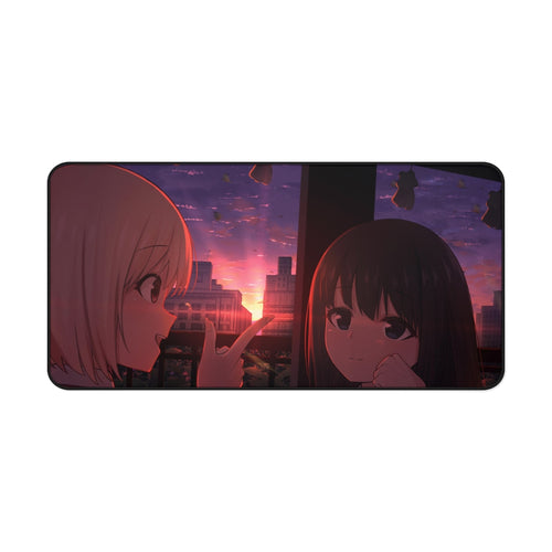 Lycoris Recoil Takina Inoue, Chisato Nishikigi Mouse Pad (Desk Mat)