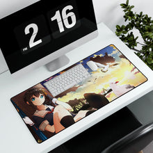 Load image into Gallery viewer, Anime Kantai Collection Mouse Pad (Desk Mat) With Laptop
