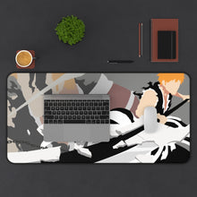 Load image into Gallery viewer, Bleach Ichigo Kurosaki Mouse Pad (Desk Mat) With Laptop
