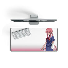 Load image into Gallery viewer, Mirai Nikki Yuno Gasai Mouse Pad (Desk Mat) On Desk

