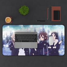 Load image into Gallery viewer, Snow K-on ! Mouse Pad (Desk Mat) With Laptop
