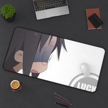 Load image into Gallery viewer, Lucky Star Hiyori Tamura Mouse Pad (Desk Mat) On Desk
