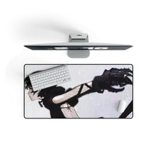 Load image into Gallery viewer, Black Rock Shooter Mouse Pad (Desk Mat)
