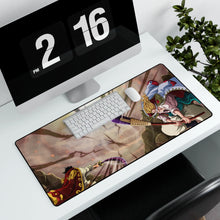 Load image into Gallery viewer, Gol D. Roger Vs Edward Newate Mouse Pad (Desk Mat) With Laptop
