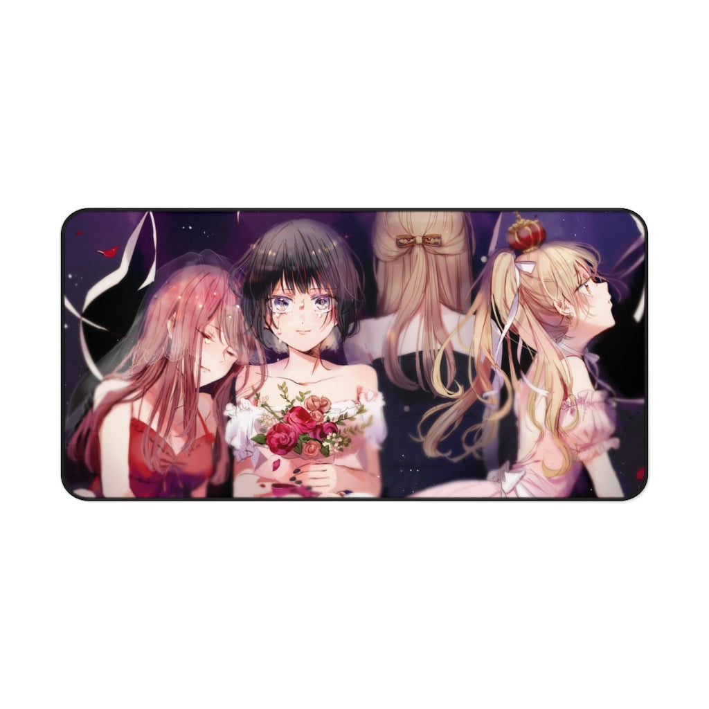 Kuzu No Honkai Hanabi Yasuraoka, Sanae Ebato, Akane Minagawa, Noriko Kamomebata Mouse Pad (Desk Mat)