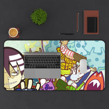 Load image into Gallery viewer, Soul Eater Mouse Pad (Desk Mat) With Laptop
