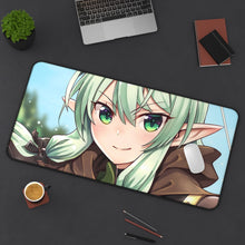 Load image into Gallery viewer, Goblin Slayer Goblin Slayer, High Elf Archer Mouse Pad (Desk Mat) On Desk
