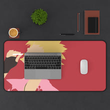 Load image into Gallery viewer, Monogatari (Series) Mouse Pad (Desk Mat) With Laptop
