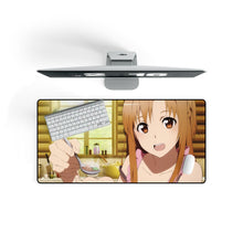 Load image into Gallery viewer, Asuna Yuuki Mouse Pad (Desk Mat) On Desk
