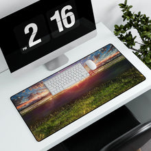 Load image into Gallery viewer, Anime Sunrise Mouse Pad (Desk Mat) With Laptop
