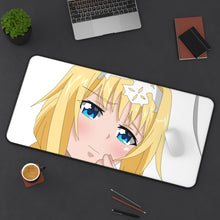 Load image into Gallery viewer, Sword Art Online: Alicization Mouse Pad (Desk Mat) On Desk
