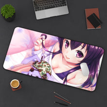 Load image into Gallery viewer, Is The Order A Rabbit? Mouse Pad (Desk Mat) On Desk
