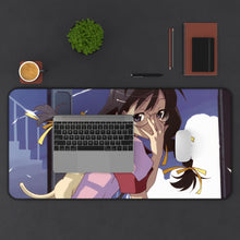 Load image into Gallery viewer, Monogatari (Series) Mouse Pad (Desk Mat) With Laptop
