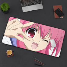 Load image into Gallery viewer, Angel Beats! Yui Mouse Pad (Desk Mat) On Desk
