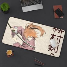 Load image into Gallery viewer, Rurouni Kenshin Mouse Pad (Desk Mat) On Desk
