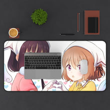Load image into Gallery viewer, Maika Sakuranomiya, Mafuyu Hoshikawa Mouse Pad (Desk Mat) With Laptop
