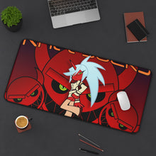 Load image into Gallery viewer, Panty &amp; Stocking with Garterbelt Panty Stocking With Garterbelt Mouse Pad (Desk Mat) On Desk
