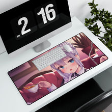Load image into Gallery viewer, Anime Girl Mouse Pad (Desk Mat) With Laptop
