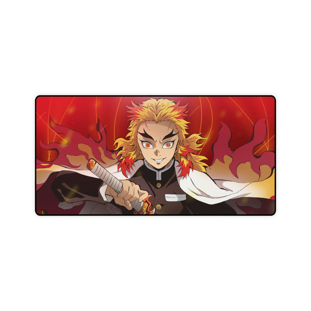 Kyojuro Rengoku, Kimetsu no Yaiba, Mouse Pad (Desk Mat)