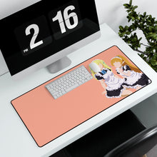 Load image into Gallery viewer, Is It Wrong to Try to Pick Up Girls in a Dungeon? Mouse Pad (Desk Mat) With Laptop
