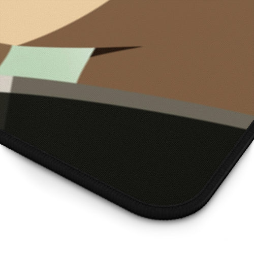 Hōtarō Oreki Face Mouse Pad (Desk Mat) Hemmed Edge