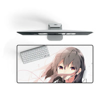 Load image into Gallery viewer, Anime Girl Mouse Pad (Desk Mat) On Desk
