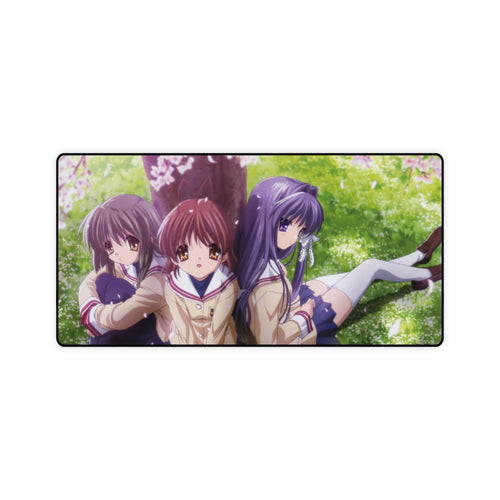 Clannad Nagisa Furukawa, Kyou Fujibayashi, Fuuko Ibuki Mouse Pad (Desk Mat)
