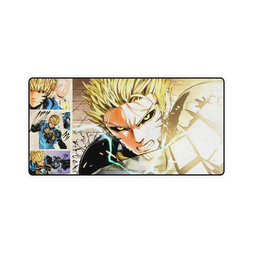 Genos and Saitama Mouse Pad (Desk Mat)