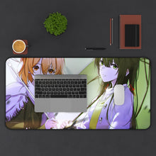Load image into Gallery viewer, My Teen Romantic Comedy SNAFU Yukino Yukinoshita, Yui Yuigahama Mouse Pad (Desk Mat) With Laptop
