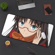 Load image into Gallery viewer, Rin Tohsaka 8k Mouse Pad (Desk Mat) On Desk
