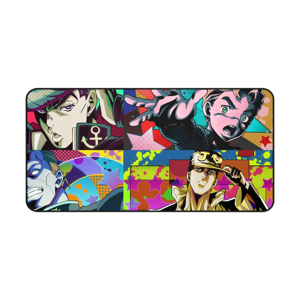 Jotaro Kujo Josuke Higashikata and Okuyasu Nijimura Mouse Pad (Desk Mat)