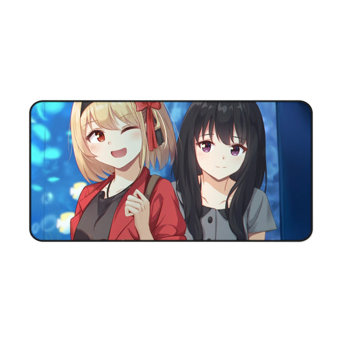Lycoris Recoil Takina Inoue, Chisato Nishikigi Mouse Pad (Desk Mat)