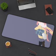 Load image into Gallery viewer, Laid-Back Camp by Mouse Pad (Desk Mat) On Desk
