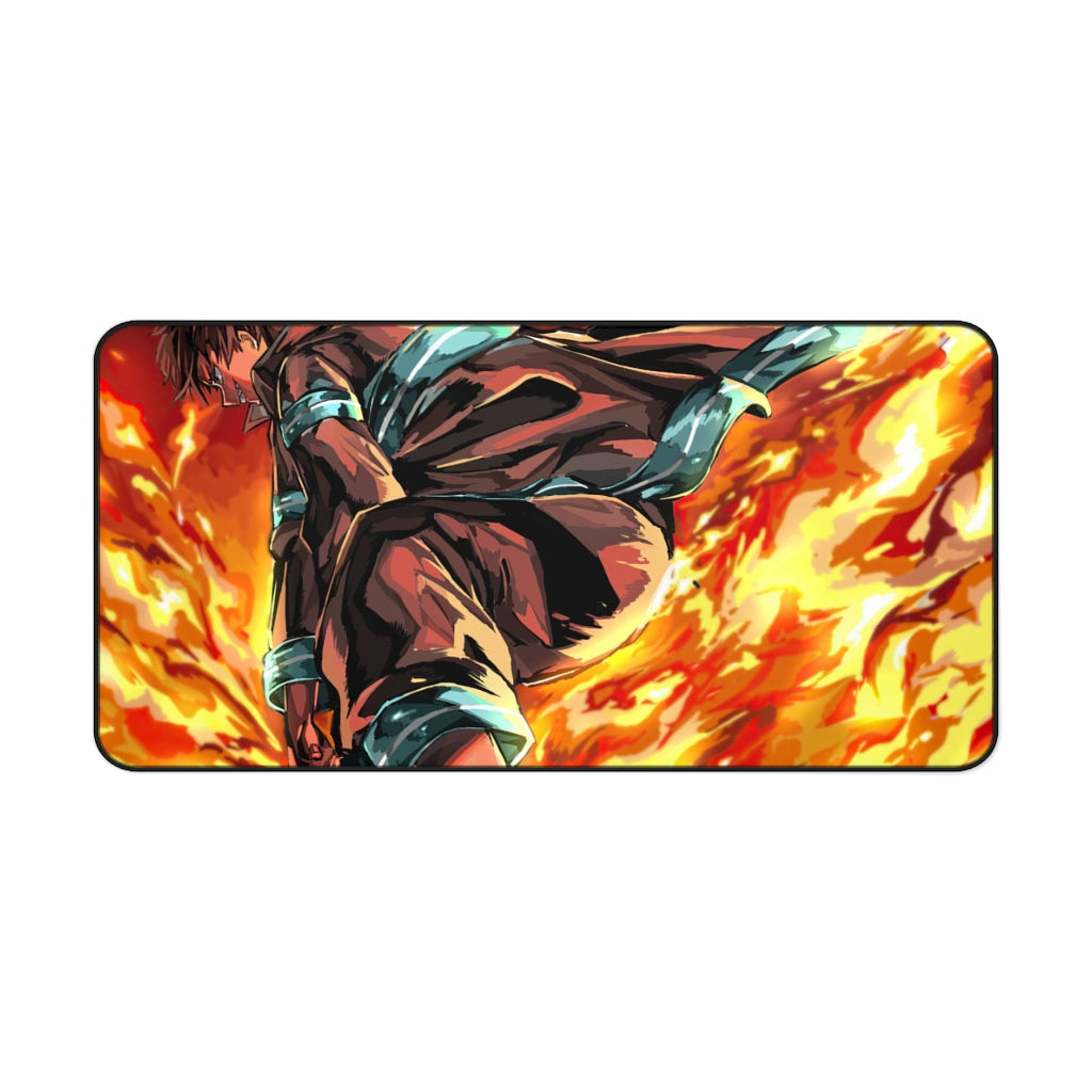 Fire Force Shinra Kusakabe Mouse Pad (Desk Mat)