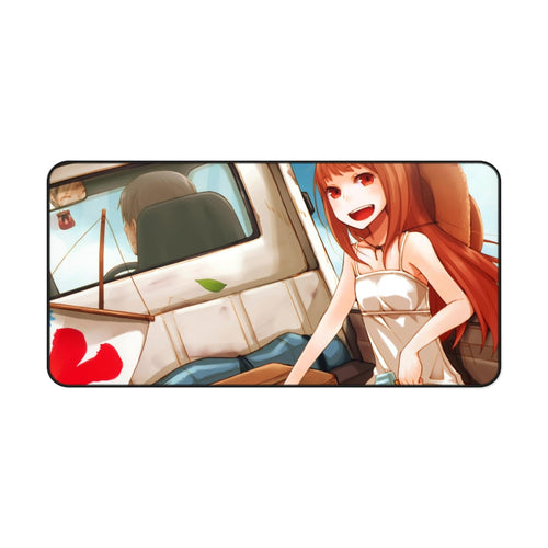 Spice And Wolf Mouse Pad (Desk Mat)