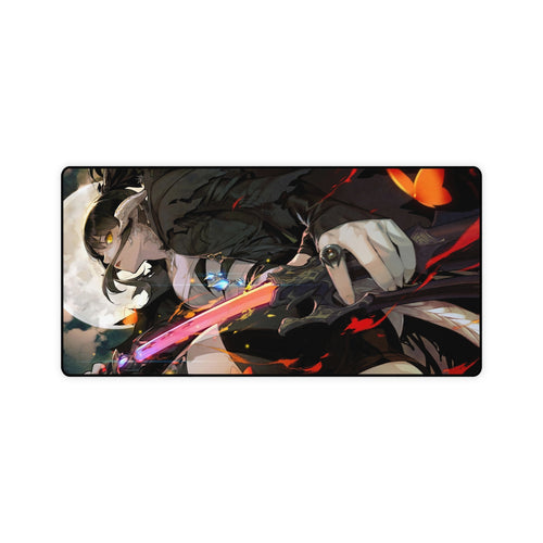 Anime Girl Mouse Pad (Desk Mat)