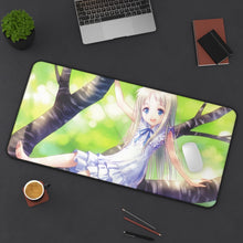 Load image into Gallery viewer, Anohana Meiko Honma Mouse Pad (Desk Mat) On Desk
