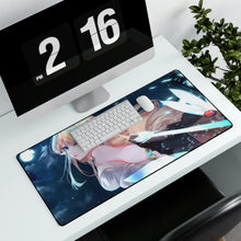 Load image into Gallery viewer, Beautiful, Fantasy, Elf, Anime, Girl, Blonde, Mouse Pad (Desk Mat)
