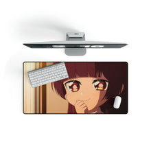 Load image into Gallery viewer, Yaeka's Mischievous Smile Mouse Pad (Desk Mat)
