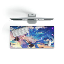 Load image into Gallery viewer, Anime, Girl, Singing, Hatsune Miku, Vocaloid, Mouse Pad (Desk Mat)
