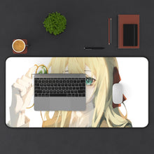 Load image into Gallery viewer, Violet Evergarden Mouse Pad (Desk Mat) With Laptop
