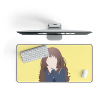 Load image into Gallery viewer, ai shindou kyoukai no kanata minimalist Mouse Pad (Desk Mat) With Laptop
