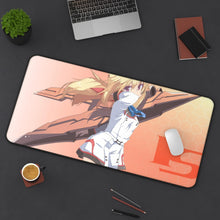 Load image into Gallery viewer, Infinite Stratos Mouse Pad (Desk Mat) On Desk
