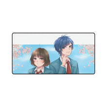 Load image into Gallery viewer, To Become a Real Heroine! The Unpopular Girl and the Secret Task Mouse Pad (Desk Mat)
