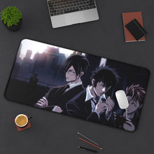 Load image into Gallery viewer, Psycho-Pass Nobuchika Ginoza, Shuusei Kagari, Tomomi Masaoka Mouse Pad (Desk Mat) On Desk
